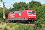 120 501 fuhr am 16.7.09 fr mich berraschenderweise lz durch Leutersberg richtung Basel.