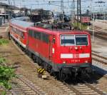 111 061 am 23.05.2008 in Offenburg.