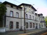 Der Bahnhof Rudziniec im Juli 2008.