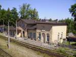 Der Bahnhof Tworog im Sommer 2006.