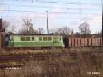 ST 43 235 durchfhrt Guben mit ein Kohlezug. 08.01.08