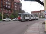 Zug der Linie 3 in Stettin, Mai 2006