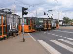 Strassenbahn der Lnie 2 in Stettin, Mai 2006