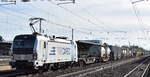RTB CARGO GmbH, Düren [D] mit der geleasten Railpool Vectron  193 816-6  [NVR-Nummer: 91 80 6193 816-6 D-Rpool] und einem Containerzug Richtung Frankfurt (Oder) am 16.04.25 Höhe Bahnhof Schönefeld b. Berlin.