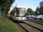Dresden-Altstadt, Zug der Linie 9 nach Prohlis, 2005