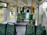 Innenansicht Tw 309, Strassenbahn Dessau
