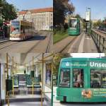 Dessauer Strassenbahn aktuell, Montage 1 - 12. 9. 2009