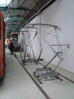 Alter Stromabnehmer am 05.09.09 im Depot Sudenburg .