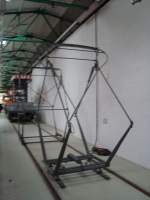 Alter Stromabnehmer am 05.09.09 im Depot Sudenburg .