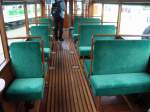 Innenansicht des Hecht-Wagens am 05.09.09 . 