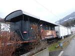 (270'790) - GFM-Postwagen am 9. Januar 2025 in Broc, Cailler