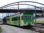 (276'704) - TPC-Triebwagen - Nr. 401 - am 14. Juni 2025 im Bahnhof Aigle