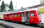 (279'162) - BVB-Triebwagen - Nr. 25 - am 17. August 2025 im Bahnhof Villars-sur-Ollon
