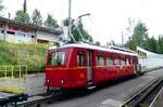 (279'163) - BVB-Triebwagen - Nr. 25 - am 17. August 2025 im Bahnhof Villars-sur-Ollon