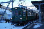 (283'697) - CEG-Triebwagen - Nr. 116 - am 3. Januar 2026 im Bahnhof Gstaad