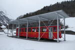 (284'459)  Sernftalbahn-Triebwagen - Nr. 5 - am 30. Januar 2026 in Elm, Station