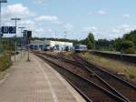 Bahnbetriebshof der NOB in Husum.
