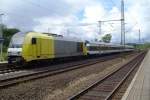 ER 20-010 mit dem NOB Zug von Husum auf dem Weg nach Kiel zur Kieler Woche 2009, hier in Schleswig.