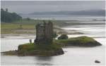 Castle Stalker im Loch Linnhe nrdlich von Oban/Scotland (08/2008)