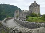 Eilean Donan Castle in Dornie am Loch Alsh. (07.08.2008)