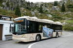 (279'843) - AAGU Altdorf - Nr. 63/UR 9124 - Scania/Hess (ex PID 5328) am 3. September 2025 in Gscheneralp, Dammagletscher
