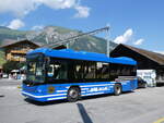 (277'155) - AFA Adelboden - Nr. 57/BE 272'798 - Scania/Hess am 21. Juni 2025 beim Bahnhof Lenk