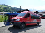 (277'176) - AFA Adelboden - Nr. 52/BE 611'229 - Mercedes am 21. Juni 2025 beim Bahnhof Lenk