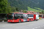 (278'136) - AFA Adelboden - Nr. 27/BE 26'773 - Mercedes am 27. uli 2025 beim Bahnhof Frutigen