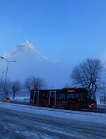 (283'510) - AFA Adelboden - Nr. 30/BE 26'703 - Mercedes am 25. Dezember 2025 beim Bahnhof Kandersteg