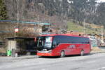 (285'025) - AFA Adelboden - Nr. 26/BE 26'708 - Setra am 22. Februar 2026 beim Bahnhof Frutigen
