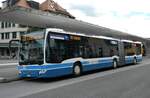 (279'525) - BLWE Wattwil - Nr. 5/SG 322'661 - Mercedes am 29. August 2025 beim Bahnhof Wattwil