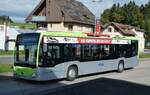 (280'942) - Busland, Burgdorf - Nr. 129/BE 891'129 - Mercedes am 4. Oktober 2025 beim Bahnhof Affoltern-Weier