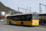 (285'255) - CarPostal Ouest - NE 98'400/PID 5187 - Mercedes am 6. M�rz 2026 beim Bahnhof Moutier