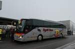 (283'819) - Dysli, Bern - Nr. 25/BE 147'160 - Setra am 10. Januar 2026 beim Bahnhof Frutigen