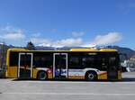 (273'250) - GrindelwaldBus, Grindelwald - Nr. 204/BE 905'204 - Mercedes am 28. Mrz 2025 beim Bahnhof Grindelwald