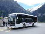 (275'928) - GrindelwaldBus, Grindelwald - Nr. 200/BE 114'200 - eMercedes am 29. Mai 2025 beim Bahnhof Grindelwald (Testbus Daimler Buses, Winterthur)