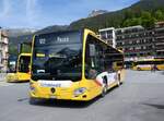 (275'939) - GrindelwaldBus, Grindelwald - Nr. 202/BE 908'202 - Mercedes am 29. Mai 2025 beim Bahnhof Grindelwald