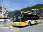 (275'942) - GrindelwaldBus, Grindelwald - Nr. 201/BE 905'201 - Mercedes am 29. Mai 2025 beim Bahnhof Grindelwald