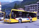 (277'849) - GrindelwaldBus, Grindelwald - Nr. 201/BE 905'201 - Mercedes am 15. Juli 2025 beim Bahnhof Grindelwald