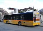 (270'766) - Hfliger, Sursee - Nr. 21/OW 16'337/PID 10'026 - Solaris am 7. Januar 2025 beim Bahnhof Interlaken West (Einsatz PostAuto)