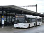 (275'847) - Hfliger, Sursee - Nr. 6/LU 287'024 - Solaris (ex LBB Obertiefenbach, D-Beselich; ex Dahmetal, D-Ratzeburg Nr. 326; ex SVP Pforzheim Nr. 217) am 26. Mai 2025 beim Bahnhof Schpfheim 