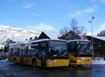 (270'063) - Kbli, Gstaad - BE 360'355/PID 11'857 - Mercedes (ex PostAuto Bern BE 538'988; ex PostAuto Bern BE 653'386) am 21. Dezember 2024 beim Bahnhof Gstaad 