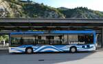 (279'929) - LBB Susten - Nr. 3/VS 38'003 - Mercedes am 6. September 2025 beim Bahnhof Leuk