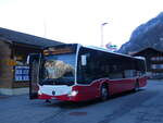 (272'656) - PostAuto Bern - BE 707'884/PID 12'414 - Mercedes (ex Wiener Linien, A-Wien Nr. 8154) am 7. Mrz 2025 in Iseltwald, Dorfplatz