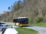 (273'852) - PostAuto Bern - Nr. 15/BE 611'734/PID 5423 - Mercedes (ex Steiner, Ortschwaben Nr. 15) am 11. April 2025 in Laupen, Garage