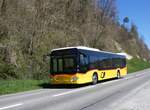 (273'853) - PostAuto Bern - Nr. 9/BE 652'123/PID 11'463 - Mercedes am 11. April 2025 in Laupen, Garage Klopfstein
