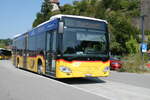 (278'855) - PostAuto Bern - BE 610'542/PID 11'686 - Mercedes am 15. August 2025 beim Bahnhof Laupen