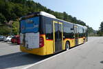 (278'859) - PostAuto Bern - Nr. 1/BE 414'001/PID 11'460 - Mercedes am 15. August 2025 beim Bahnhof Laupen