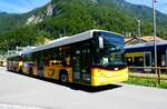 (279'345) - PostAuto Bern - BE 669'359/PID 10'147 - Hess (ex Nr. 6; ex Klopfstein, Laupen Nr. 6) am 25. August 2025 beim Bahnhof Zweiltschinen 
