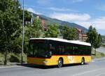 (276'897) - PostAuto Graubnden - GR 102'380/PID 5269 - Mercedes (ex PostAuto Ostschweiz SG 304'011; ex PostAuto Ostschweiz TG 158'012) am 18. Juni 2025 in Scuol, Hotel Altana